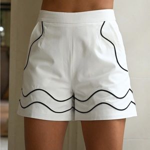 Marchesa wave shorts - NEW WITH TAGS, NEVER WORN